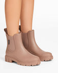 Womens Waterproof Rubber Boots Modern Design Anti-Slip Sole Outdoor Rainboots 5