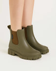 Womens Waterproof Rubber Boots Modern Design Anti-Slip Sole Outdoor Rainboots 6