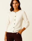 Womens Cardigan Sweater Soft Knit Button Design Casual Loose Fit 2