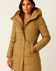 Womens Black Puffer Jacket Insulated Polyester Elegant Design for Fall and Winter 3