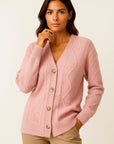 Womens Long Black Cardigan - Soft Lightweight Knit, Elegant Style for Casual or Formal Wear 2