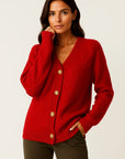 Womens Long Black Cardigan - Soft Lightweight Knit, Elegant Style for Casual or Formal Wear 3