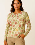 Womens Sweater Light Grey Soft Relaxed Fit Lightweight Breathable Design 1