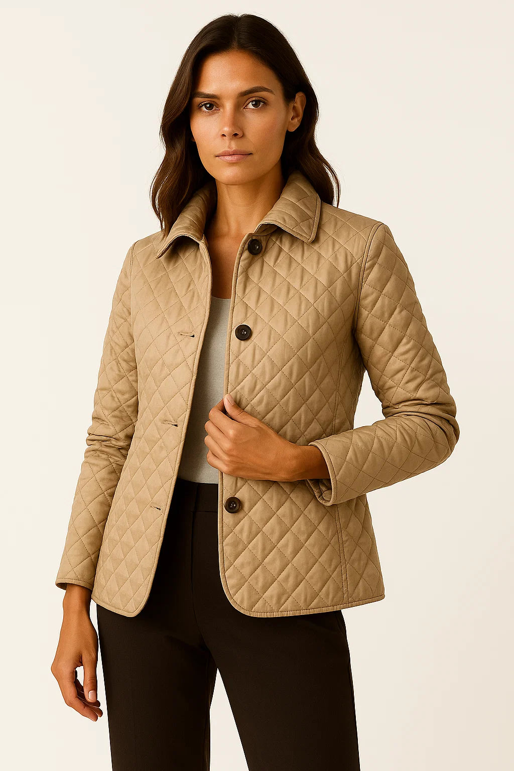 Womens Puffer Jacket Lightweight Quilted for Winter Comfort 2