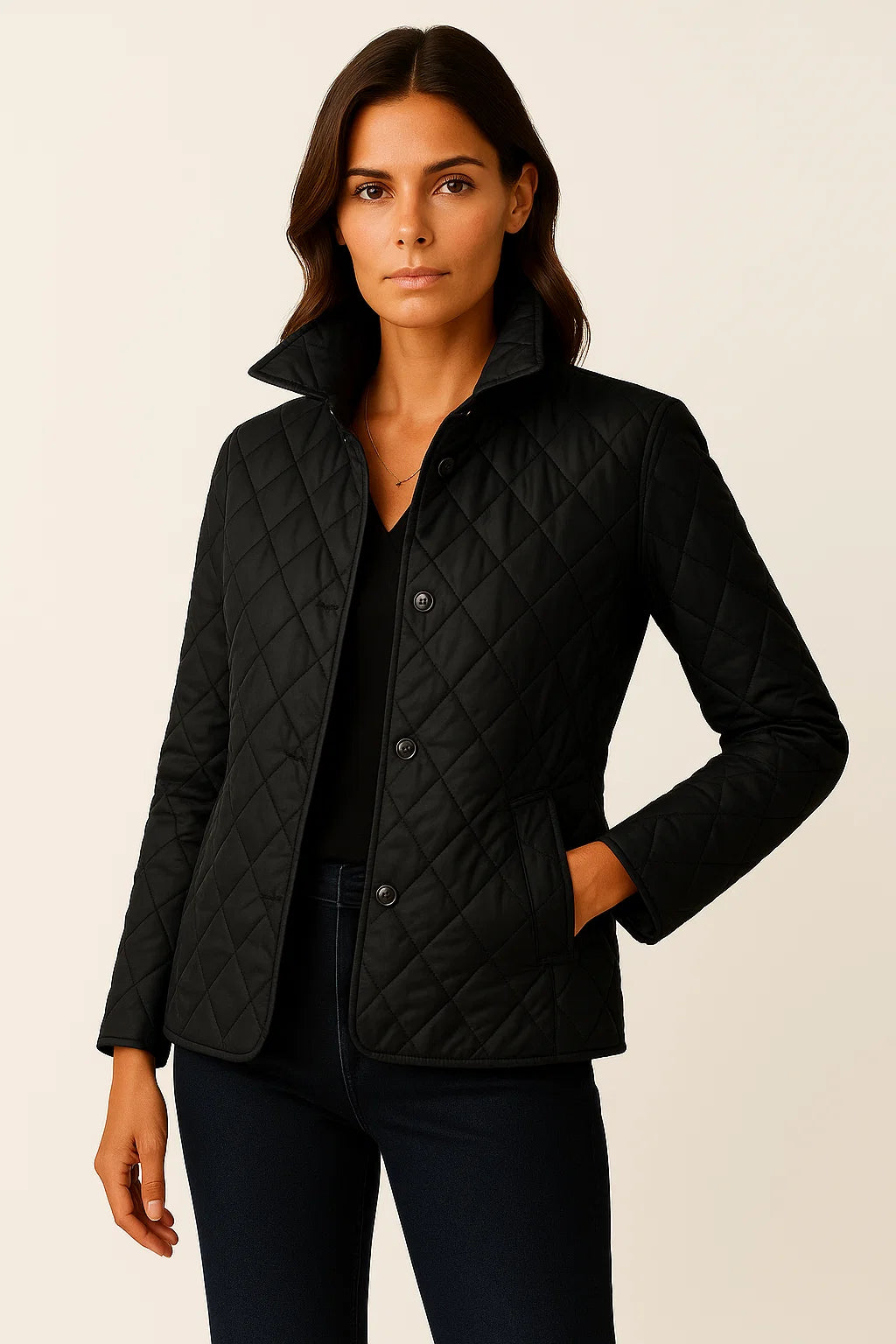 Womens Puffer Jacket Lightweight Quilted for Winter Comfort 5