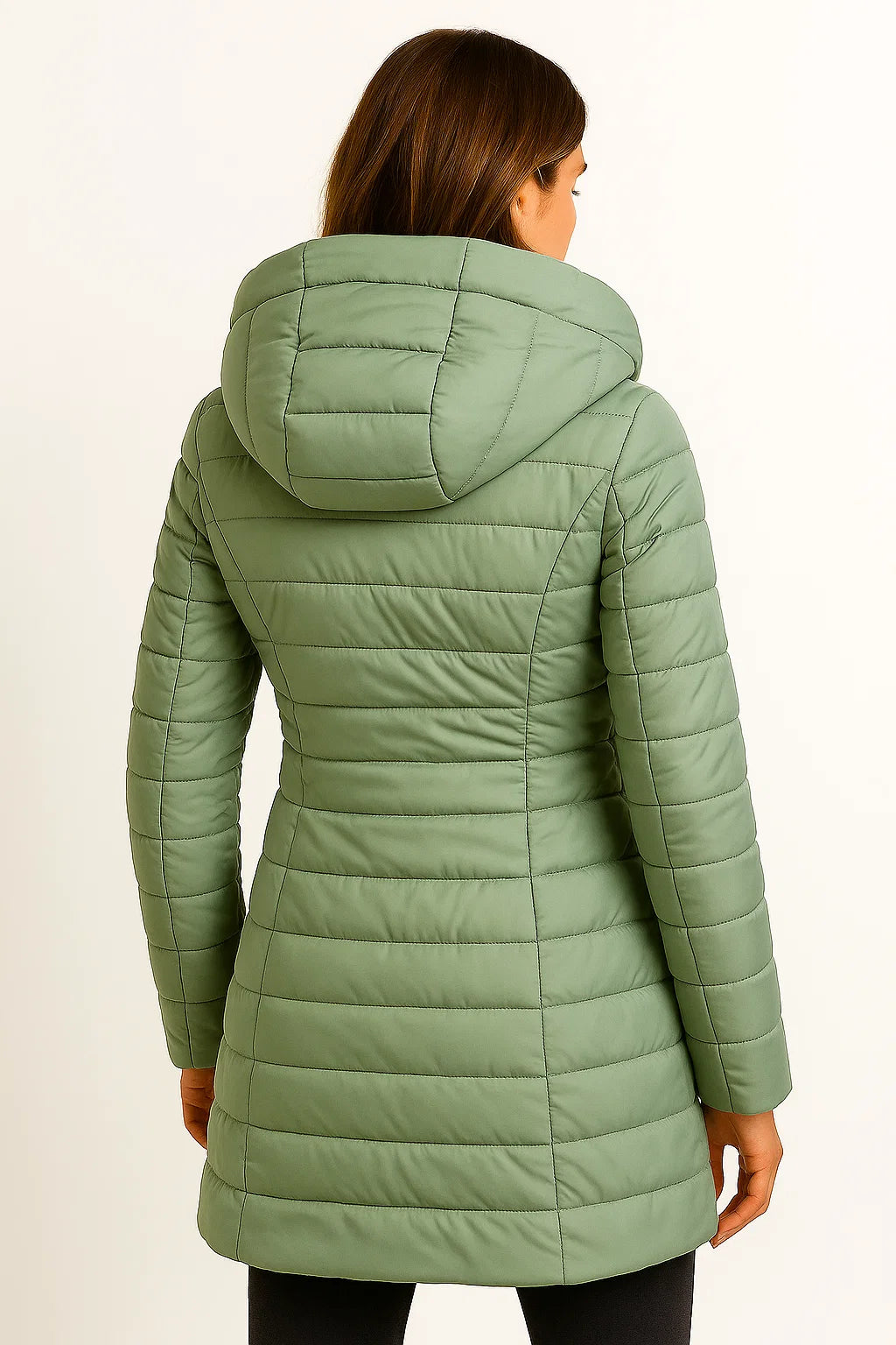 Womens Autumn Jacket Beige Lightweight Material Relaxed Fit 6