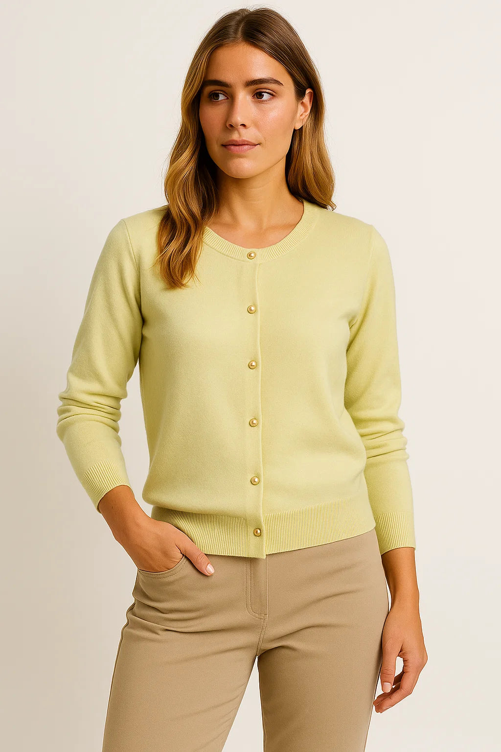 Womens Cardigan Long Sleeve Soft Knit Loose Fit 5