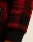 Men's Winter Jacket Black Fleece Lining Warm Insulation Casual Men