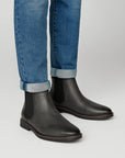 Men's Chelsea Boots Synthetic Leather Retro Slip-On Comfortable Fashion