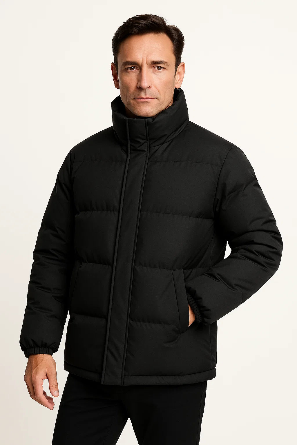 Men&#39;s Waterproof Parka Jacket Cotton Plus Size Winter