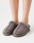 Women's Slippers Fluffy EVA Thick Sole Indoor Anti-Slip Warm Comfort