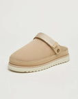 Women's Velvet Slippers Casual Thick Sole Back Strap