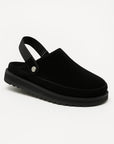 Women's Velvet Slippers Casual Thick Sole Back Strap