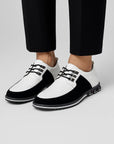 Men's Oxford Shoes Leather Ergonomic Design Comfortable Support