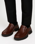 Men's Oxford Shoes Leather Formal Footwear Anti-Slip