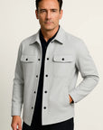 Men's Winter Coat Wool Blend Water-Resistant Insulated
