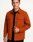 Men's Winter Coat Wool Blend Water-Resistant Insulated