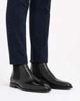 Men's Chelsea Boots PU Leather Slim Fit Slip-On Ankle Height