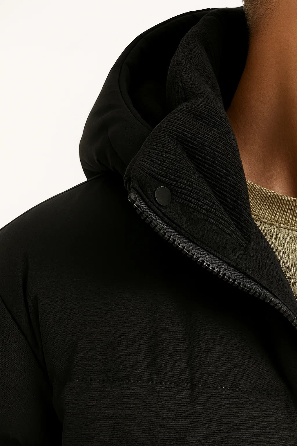 Men&#39;s Puffer Jacket Lightweight Insulated with Hood and Pockets