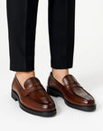 Men's Oxford Shoes Leather Breathable Round Toe Formal