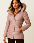 Women's Winter Coat Hooded Flattering Fit Insulated