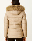 Women's Winter Coat Hooded Flattering Fit Insulated