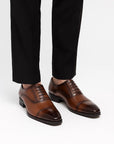 Men's Black Dress Shoes Leather Derby Formal Business Wedding