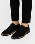 Men's Oxford Shoes Suede Leather Lace-Up Business Casual