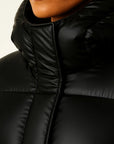 Women's Puffer Jacket Long Padded Cotton Polyester Winter Coats