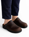 Unisex Slippers Orthopaedic EVA Insole Square Toe PU Upper