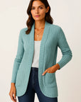 Women's Long Cardigan Knit Soft Casual Loose Fit